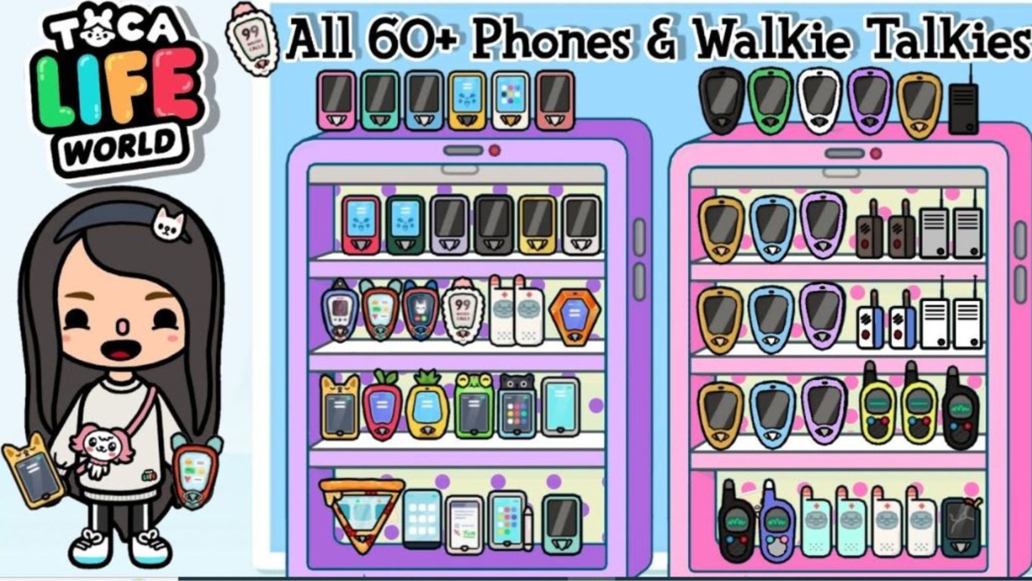 Toca Boca Phones All 60 Codes & Locations to Find Them